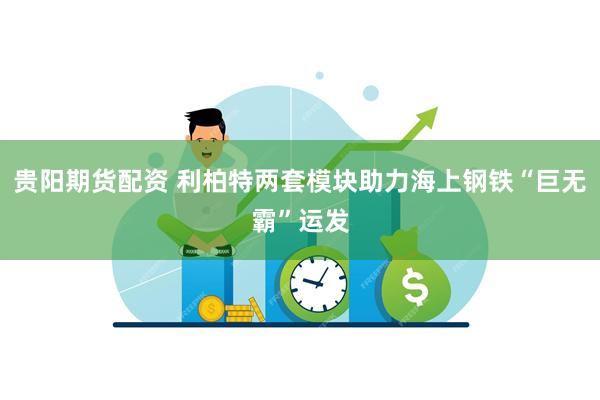 贵阳期货配资 利柏特两套模块助力海上钢铁“巨无霸”运发