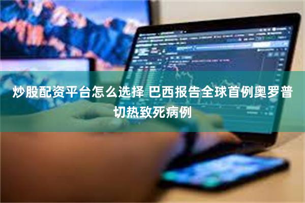 炒股配资平台怎么选择 巴西报告全球首例奥罗普切热致死病例